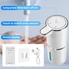 2 Pack Automatic Soap Dispenser,Automatic Liquid Soap Dispenser Touchless,12.8oz/380ml USB