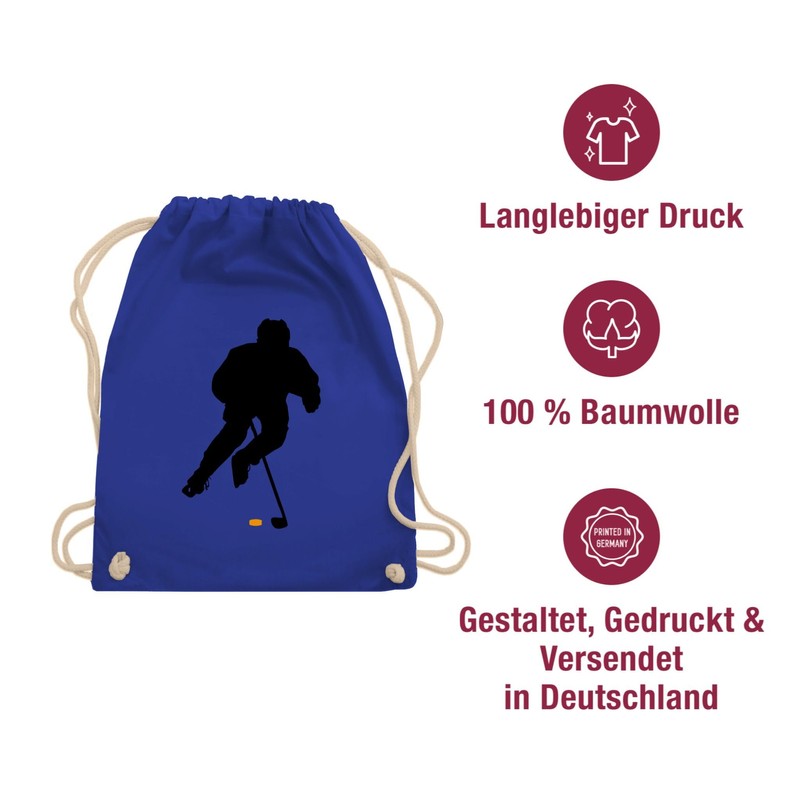 Shirtracer - Gym Bag Backpack - Ice Hockey Player, 1