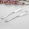 ERCRYSTO Stainless Steel Butter Knife, Set of 2, Butter Spreader,