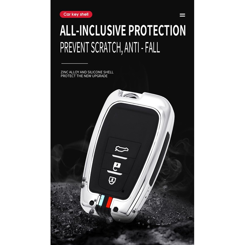 TECART Key Case Cover Fit for Toyota Camry RAV4 Key