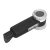 30X Magnifier White Purple Yellow 3 Color Light USB Rechargeable