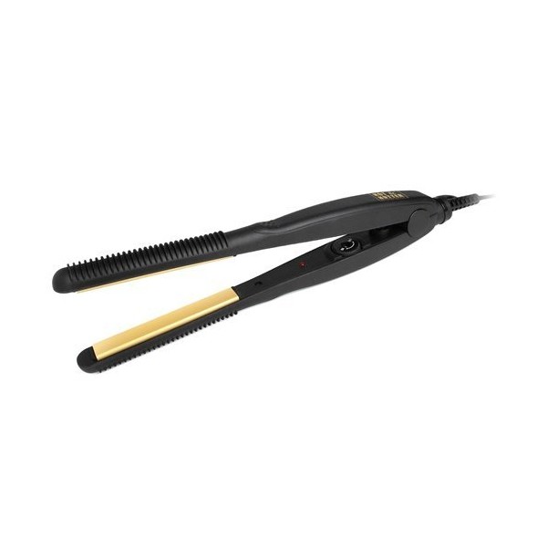 Gold Ceramic 1/2 Inch Flat Iron (Do NOT Exceed 120 Volts per usage)