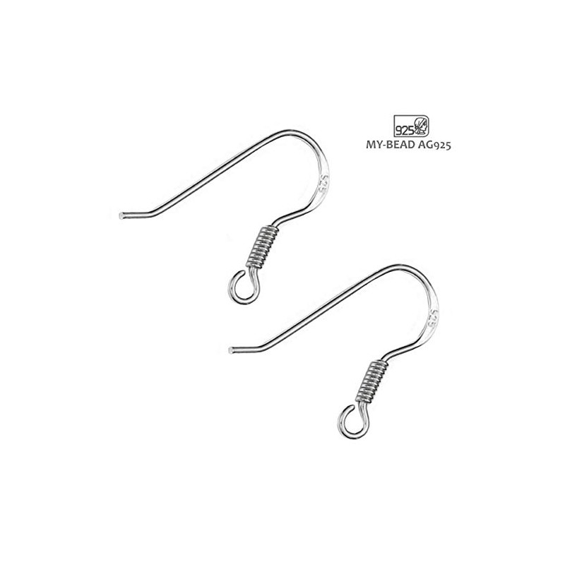 My-Bead 10 Pairs of Earrings 18 mm 925 Sterling Silver