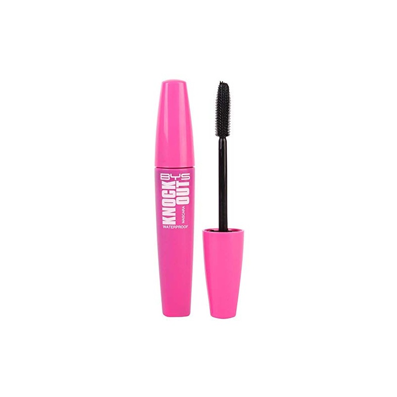 BYS Knock Out Mascara Blackest, Black, 10 ml