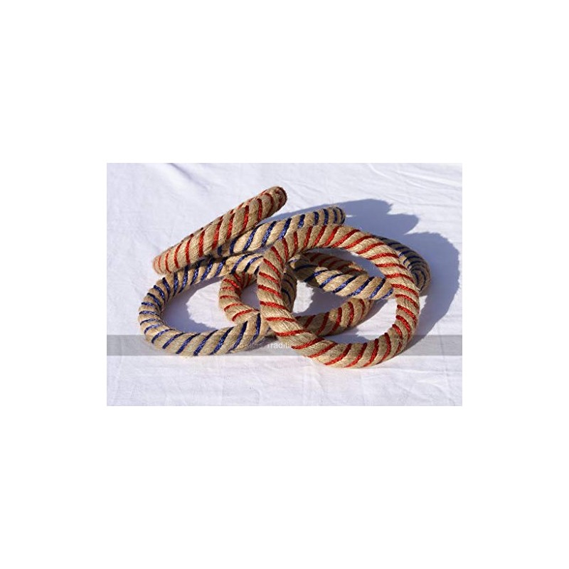 Masters Traditional Games Spare set of 6 Rope Quoits (with