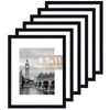 Fixwal 8.5x11 Picture Frame Set of 6 Certificate Frames with
