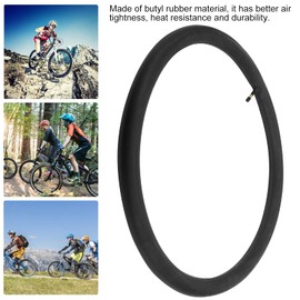 24x1.95-2.125 Inner Tube, AV48MM Schrader Valve, 24 X 1.95 24 X 2.10 24 X 2.125 Sturdy Rubber Bicycle Inner Tubes, 24 Inch Bike Tubes with Tire Levers, Pack of 1