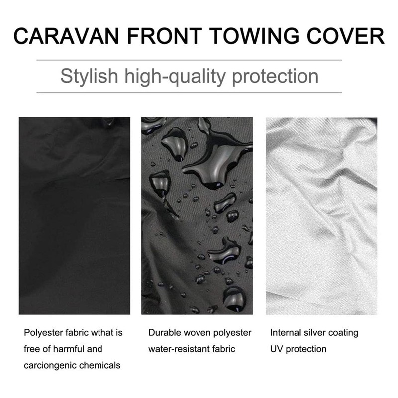 Front Cover Front Towing Cover Chip Protector Protector with Led