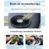 Queta Queta Dual-Head Car Fan 5V Electric Auto Cooling Fan