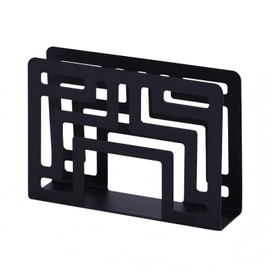 LZZEM Stainless Steel Napkin Holder Freestanding Tabletop Tissue Rack Decorative Kitchen & Dining Accessory Modern Wire Design for Home & Restaurant Use