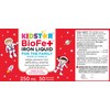 KidStar Nutrients KidStar Nutrients BioFe+ Iron Liquid for the Family,
