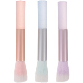 3 brochas para quitar polvos - Brocha para quitar polvos de uñas acrílicas y maquillaje - pequeña y para, ideal para uso en salones de belleza y en casa.