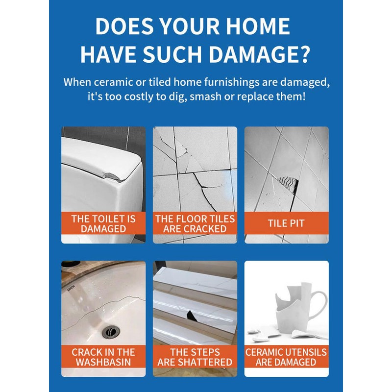 Tile Repair Kit, 2026 New Porcelain Tile Stone Crack Repair