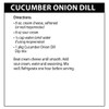 RADA 3 Pack Gluten Free Cucumber Onion Dill Quick Mix