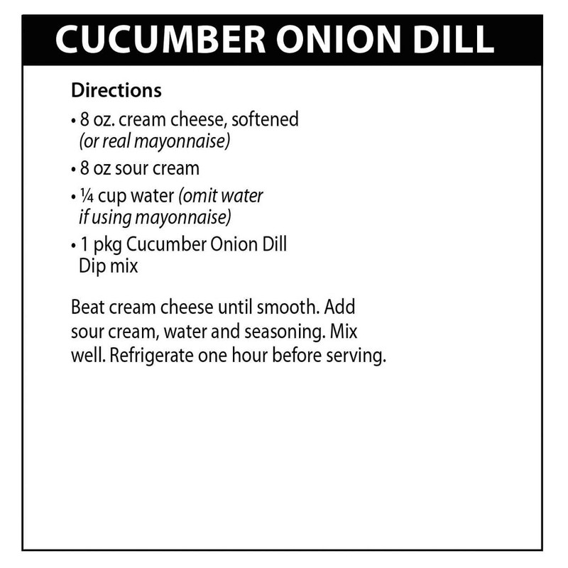 RADA 3 Pack Gluten Free Cucumber Onion Dill Quick Mix