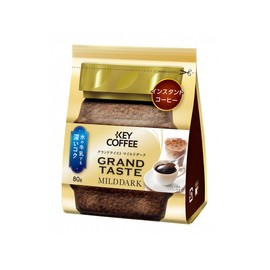 Key Coffee Instant Coffee Grand Taste Mild Dark Bag 80g