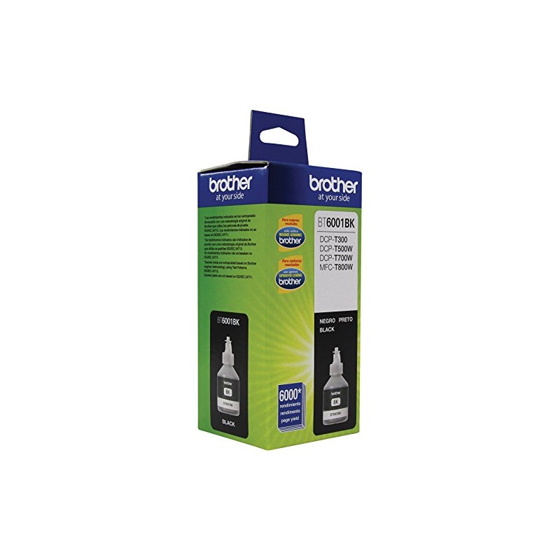 Brother BT6001BK botella de tinta, 6000 Paginas