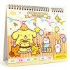 2025~2026 Feature Kawaii Pudding Puppy Monthly Yearly Desktop Calendar Planner