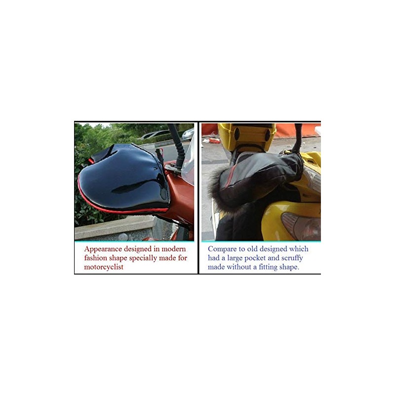 AOL Handlebar Warmer Winter Motorcycle Scooter Bike Gloves Material Hand