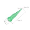 Recogwood 100Pcs 18ga x 1.26 Inches Industrial Blunt Tip Plastic