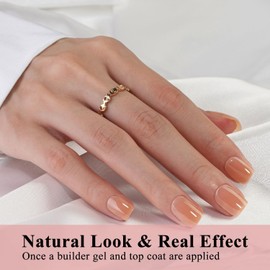 Sxvme Uñas Postizas De Gel En Forma De X, Cortas, Cuadradas, Para Presionar, 300 Unidades, Precoloreadas, Naturales, Nude, Uñas Postizas De Gel En Forma De X, Uñas P Desnudo Cuadrado Corto 0,3 Onzas