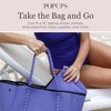 POPUPS Large Neoprene Tote Bag for Women - Everyday Designer