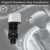 Aramox Shifter Knob Button, Gear Shift Knob Button Replacement, 54132-S84-A81ZA