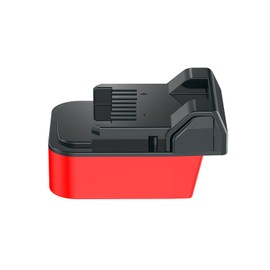 LQ-18RY Adapter for Milwaukee M18 RED Slider Lithium Batteries Fits Hitachi & Fits Metabo HPT 18v (Not 36v) Cordless Tools (US Stock) - Adapter Only