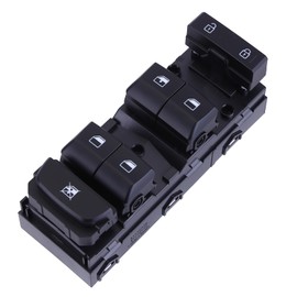 Master Power Window Switch for Kia Forte EX FE LXS 1.6L 2.0L 2019 2020 2021 Front Left Driver Side Window Switch Door Lock Main Control Button Replace 93571M6000 93571-M6000