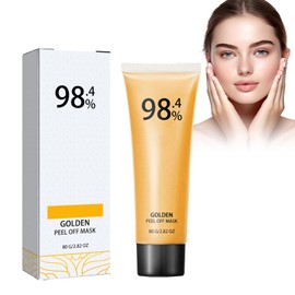 Pemarlis 24K Gold Face Mask, Face Masks Beauty, Gold Peel Off Mask for Skin Care & Beauty, 24K Gold Face Mask, Blackhead Remover Mask, Cleans Pores