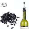 LEGERM 100 Pcs Pourers Dust Covers Olive Oil Liquor Bottle