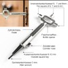 QUCUMER Building Universal Key, 6 in 1 Construction Master Key