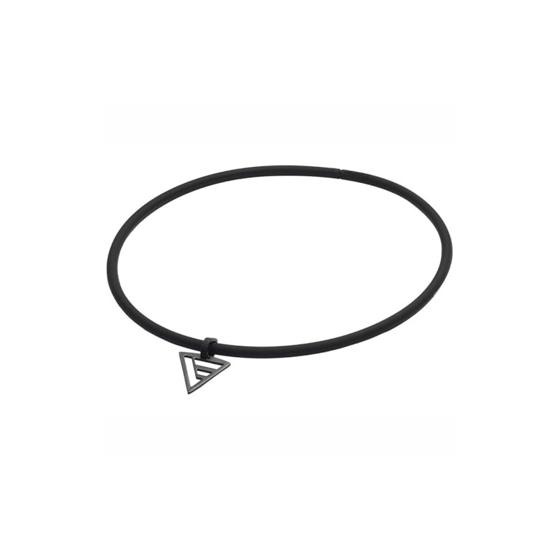 Phiten RAKUWA Neck EXTREME Delta Necklace, 17.7 inches (45 cm)