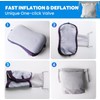 Couleurs Beach Pillow, Inflatable Camping Pillow, Pool Pillow, Removable Pillowcase,