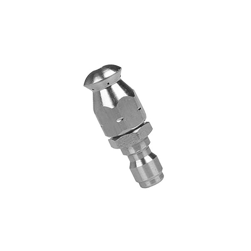 BE-TOOL Pipe Cleaning Nozzle, 1 Piece Rotating Nozzle Pipe Nozzle