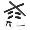 Betterun Black Replacement Nose Pads Pieces Ear Socks Rubber Kits