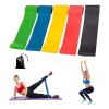 Kit De 5 Bandas Ligas De Resistencia Piernas Ejercicio Yoga