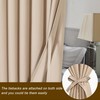 Hiasan Room Divider Blackout Curtains,Extra Wide 100 x 108 Inches