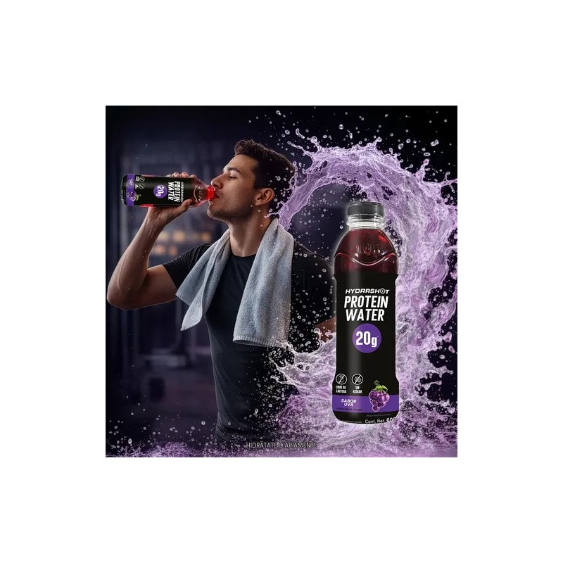 Pack 2 Bebidas De Proteína + Electrólitos Hydrashot Ctc