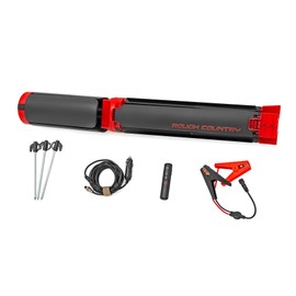 Rough Country Portable Telescopic LED Light Kit w/Tripod | 9500 Lumens- 99039, Black