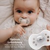 Difrax Lovi Dynamic Dummy for Babies, Luminous Dummy, 18+ Months,