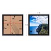 MENNTHUI 10x10 Black Picture Frame, Tabletop and Wall Mounting, Decoration