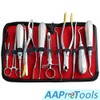 AAProTools 12 PCS Basic Dental EXTRACTING Extraction Forceps Elevators Set