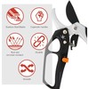 Piranha Pruner XL Pruning Shears Scissors Stainless Steel Blade &