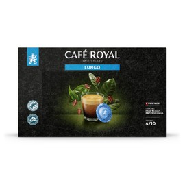 Café Royal Lungo 50 Nespresso Pro Compatible Capsules (Intensity 2/10) Pack of 1 (1 x 50 Pads)