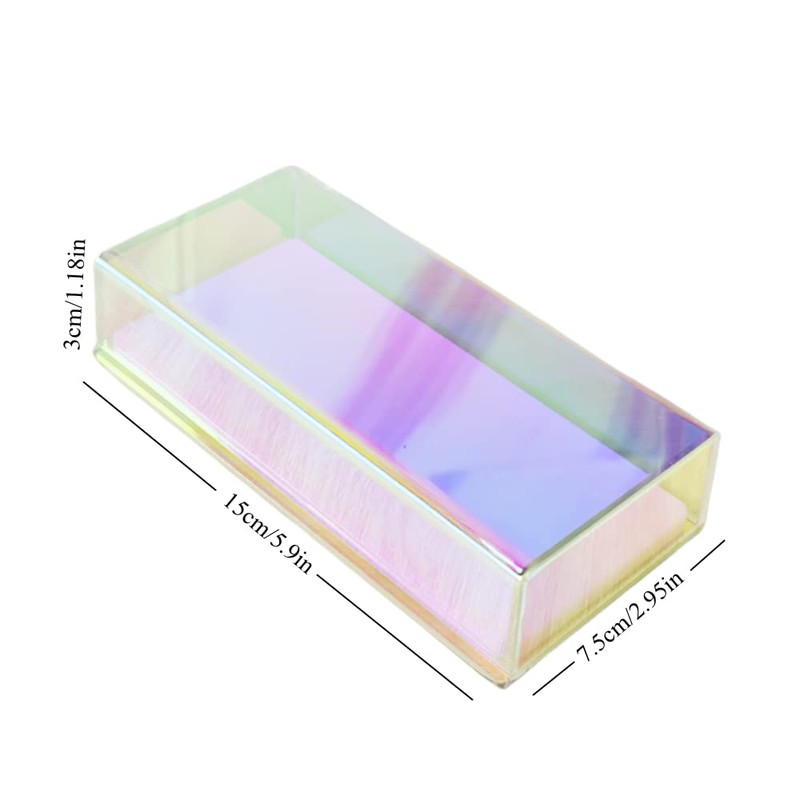 Acrylic Eyelash Pallet Organizer Box, Grafting Eyelash Clear Makeup Display