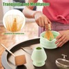 IODOO Matcha Whisk Set Matcha Whisk Holder Bamboo Matcha Whisk