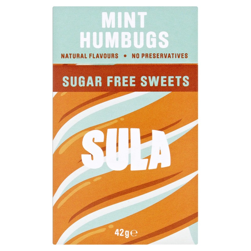 SULA Mint Humbug 42g (PACK OF 14)