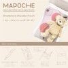 Elecom P-MAP06WH Smartphone Shoulder Pouch Smartphone Pouch Clear Pocket Shoulder