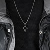 FATACI Cross Necklace for Men,Gold Plated Stainless Steel Hip Hop